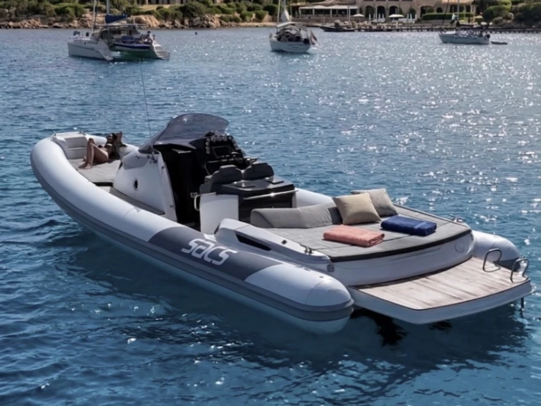 RIB hire in Porto Rotondo - Sacs-Marine Strider 11