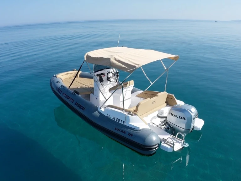 Salpa SALPA 18 SOLEIL charter bareboat or skippered in  Latchi