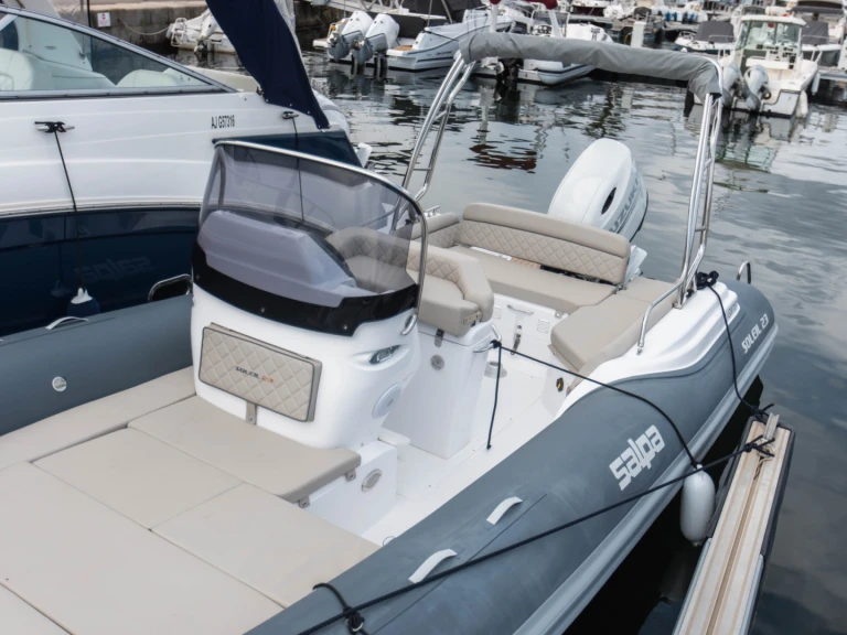 Yacht hire Ajaccio cheap Salpa Soleil 23