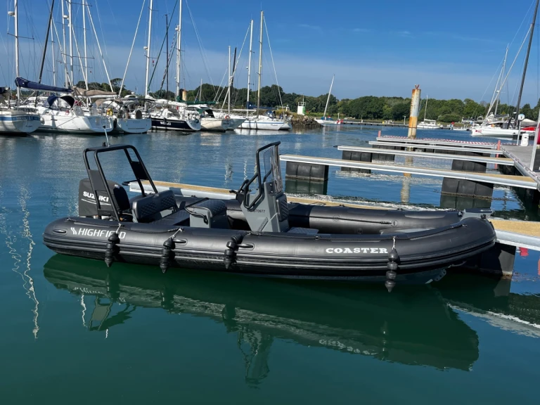 Highfield Patrol 600 charter bareboat or skippered in  La Forêt-Fouesnant