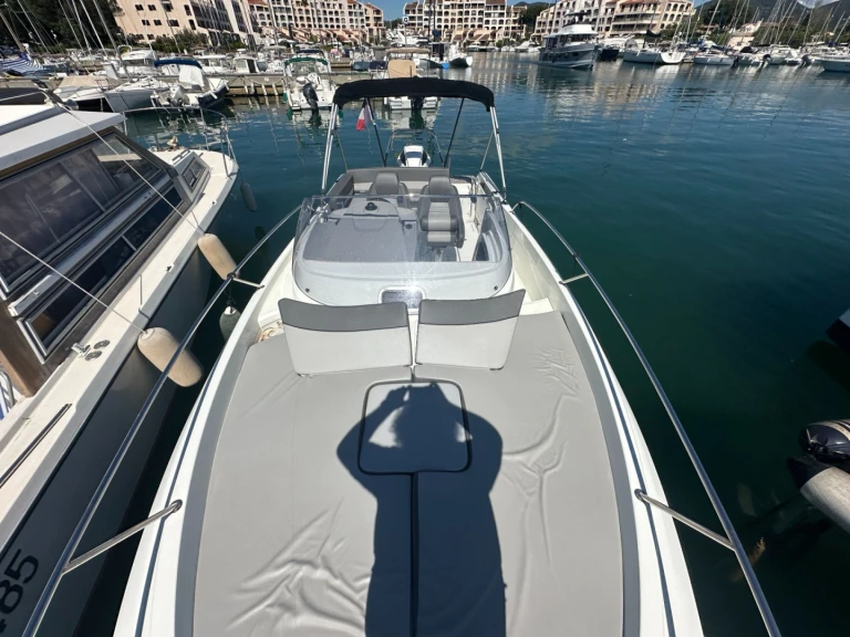 Jeanneau Cap Camarat 7.5 WA Serie 2 charter bareboat or skippered in  Cogolin