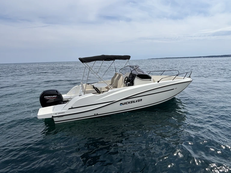 Hire Motorboat with or without skipper Quicksilver Cannes