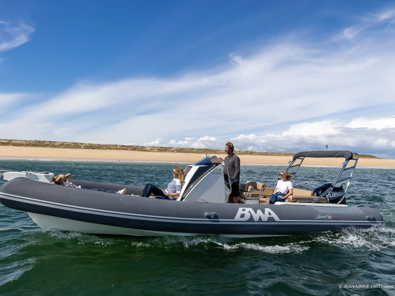 RIB hire in La Trinité-sur-Mer - Bwa Sport 26 GTO