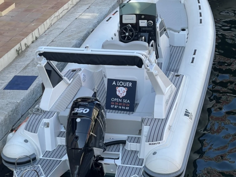 Yacht hire Port Grimaud cheap TIGER 850