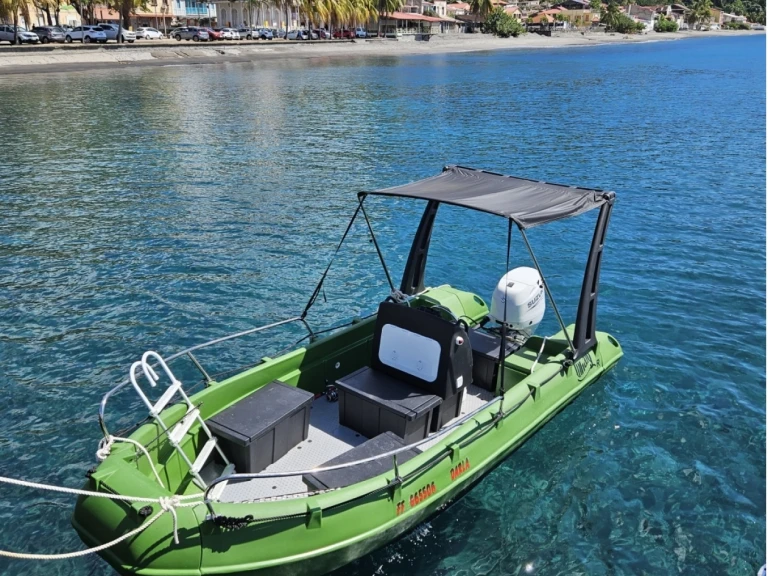 Whaly Whaly 500 charter bareboat or skippered in  Le François