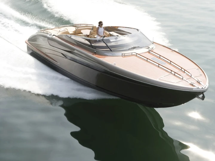 Riva rivarama 44 charter bareboat or skippered in  La Condamine