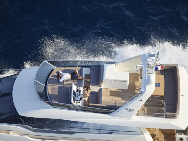 Prestige Prestige 680 charter bareboat or skippered in  Antibes