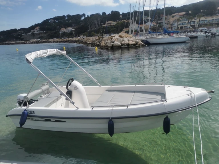 Motorboat hire in La Madrague - Karel Karel V 160