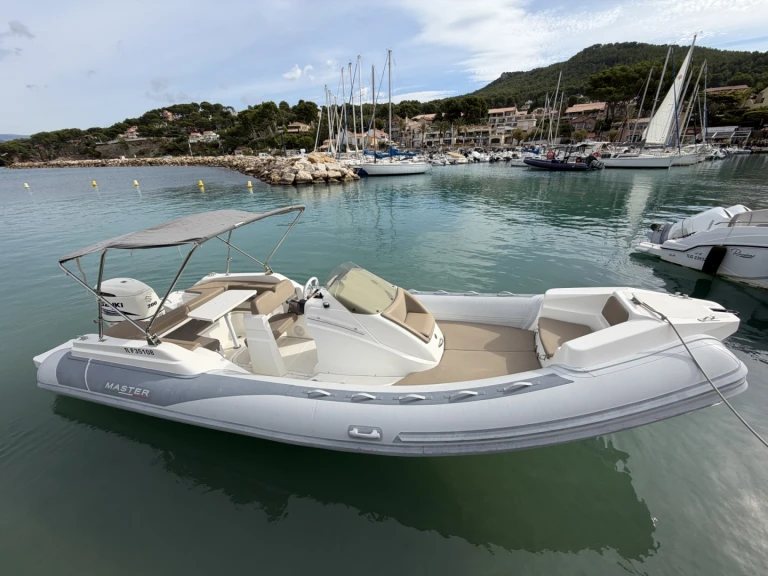 Hire RIB with or without skipper Master La Madrague