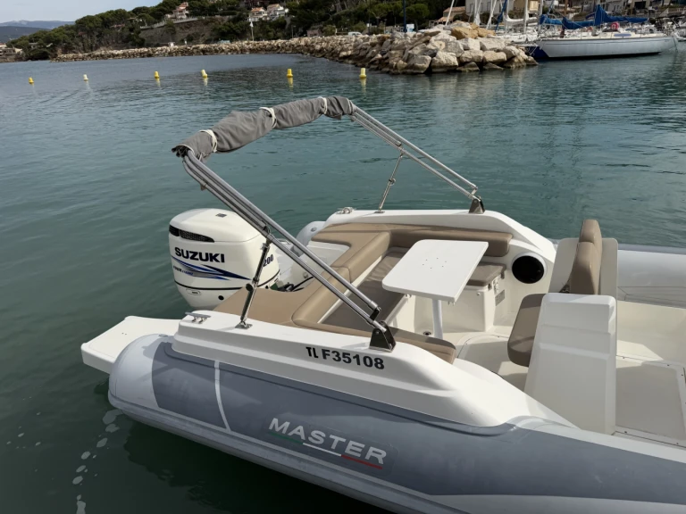 Hire RIB Master with a boat licence