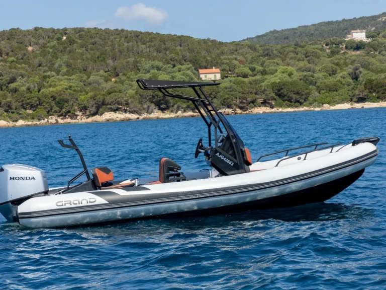 Hire RIB Grand Boats with a boat licence