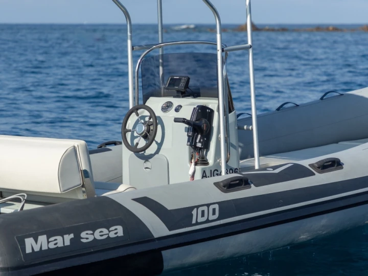 Marsea Marsea SP 100 charter bareboat or skippered in  Porto Pollo