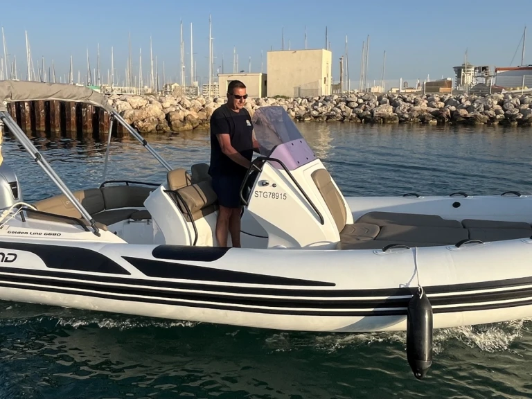 RIB hire in Palavas-les-Flots - Grand Boats golden line G680