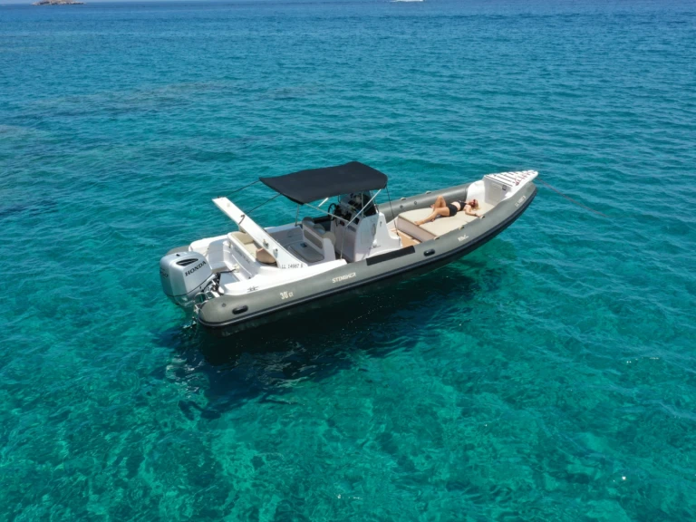 Italboats Stingher 800 GT charter bareboat or skippered in  Latchi