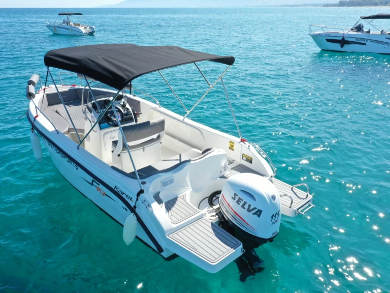 Motorboat hire in Latchi - Karel F 19