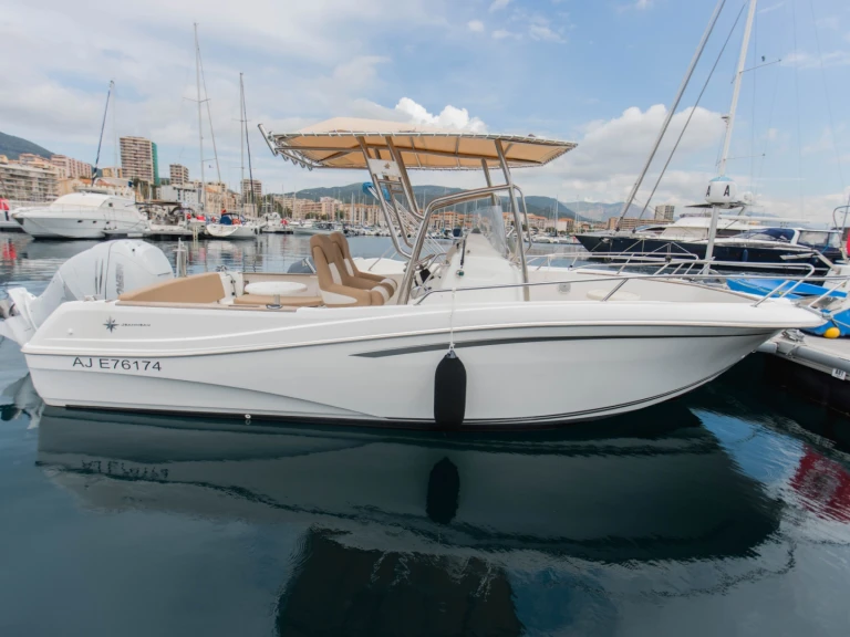 Bénéteau Cap Camarat 7.5 CC charter bareboat or skippered in  Ajaccio