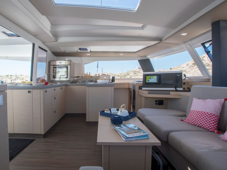 Fountaine Pajot Astrea 42 charter bareboat or skippered in  Ajaccio