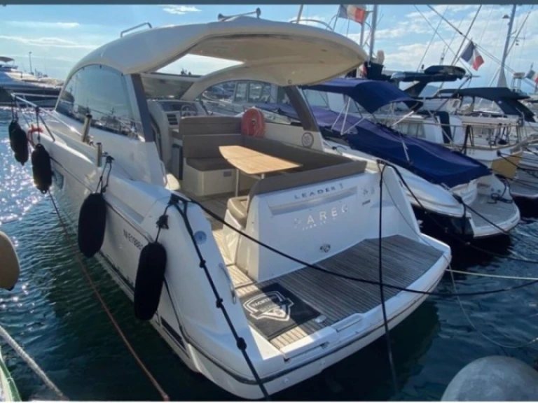 Jeanneau Leader 9 charter bareboat or skippered in  Saint-Raphaël
