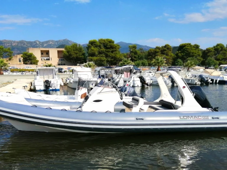 Hire RIB with or without skipper Lomac Saint-Florent