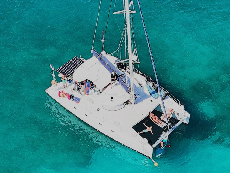 Fountaine Pajot Belize 43 charter bareboat or skippered in  Marigot