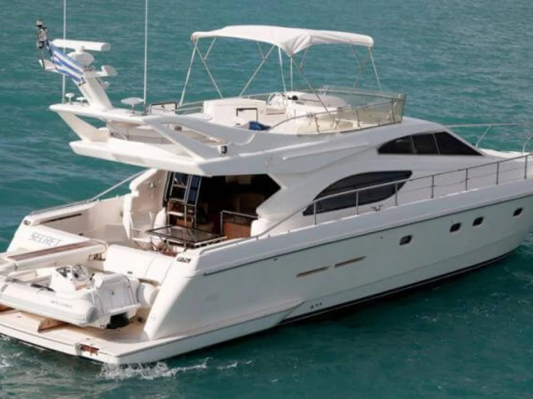 Yacht hire Marseille cheap Ferretti 53