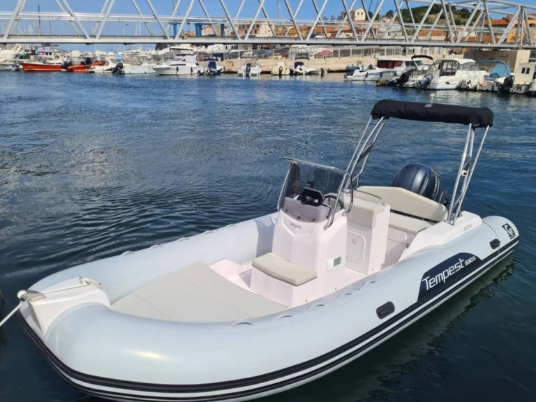 Capelli Tempest 630 charter bareboat or skippered in  Saint-Florent