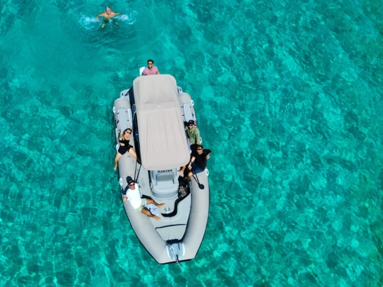 3D Tender Lux 655 charter bareboat or skippered in  Saint Martin