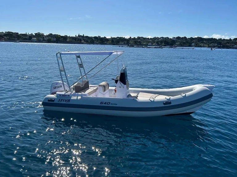Selva Selva 540 Stile charter bareboat or skippered in  Antibes