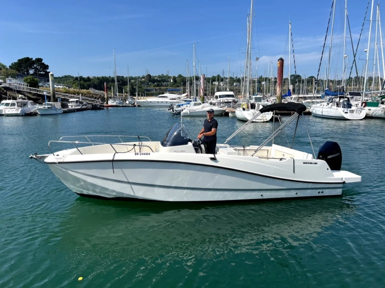 Hire a Quicksilver Activ 755 Open Brest