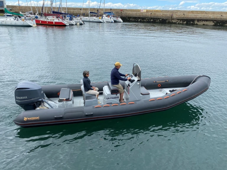 Hire RIB with or without skipper Narwhal Port-Louis