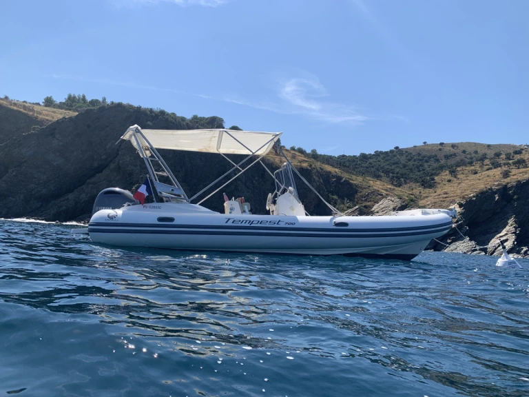 Capelli Tempest 700 Sun charter bareboat or skippered in  Port de Saint-Cyprien Méditerranée