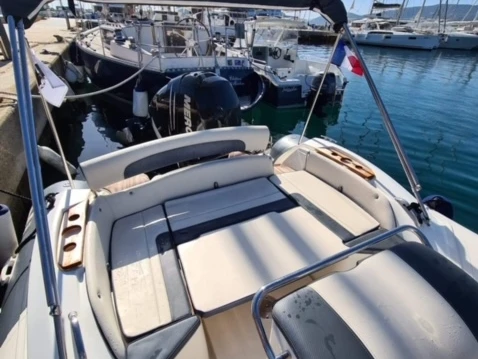 Nuova Jolly Prince 23 charter bareboat or skippered in  Propriano