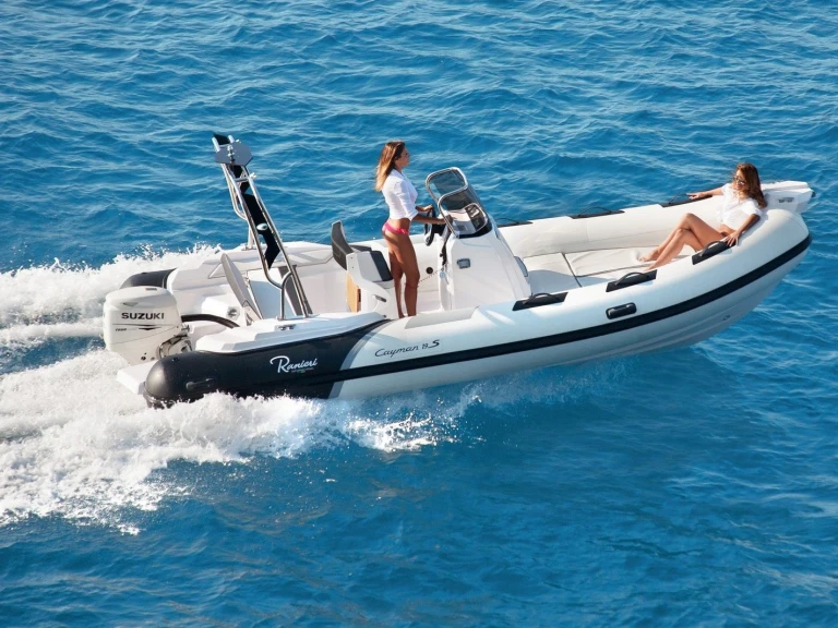Ranieri cayman 19 charter bareboat or skippered in  Porto-Vecchio