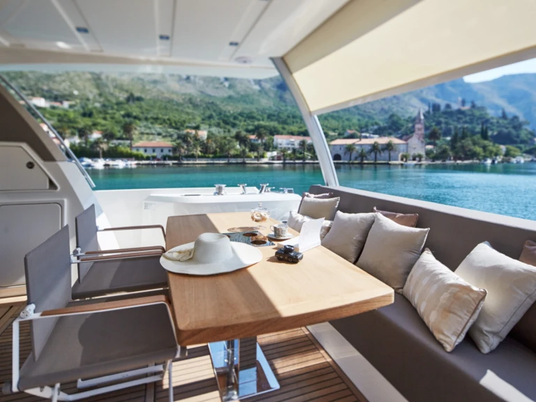Prestige Prestige 680 charter bareboat or skippered in  Antibes