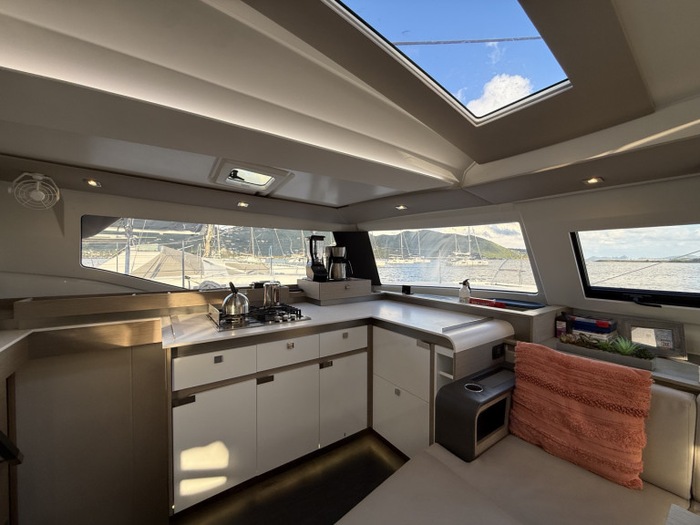 Fountaine Pajot Elba 45 charter bareboat or skippered in  Road Town
