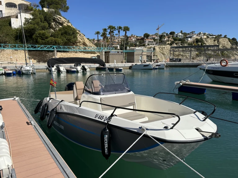 Hire a Quicksilver Activ 605 Open Calp / Calpe