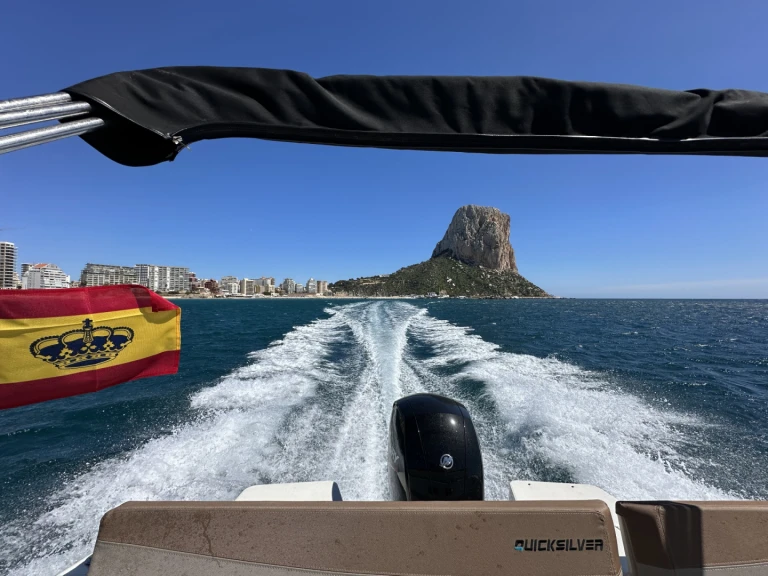 Motorboat hire in Calp / Calpe - Quicksilver Activ 605 Open