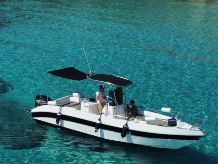 Hire Motorboat with or without skipper dolphin Otranto