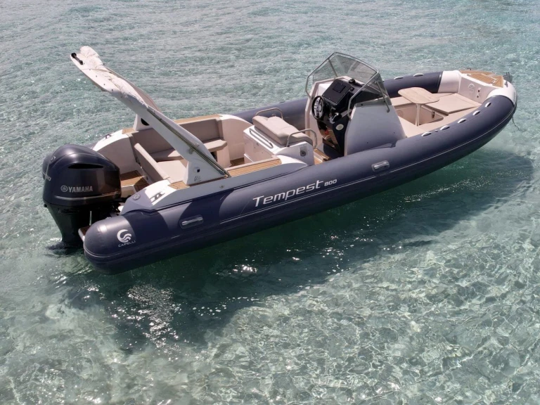 Yacht hire Marina Botafoch cheap Tempest 800
