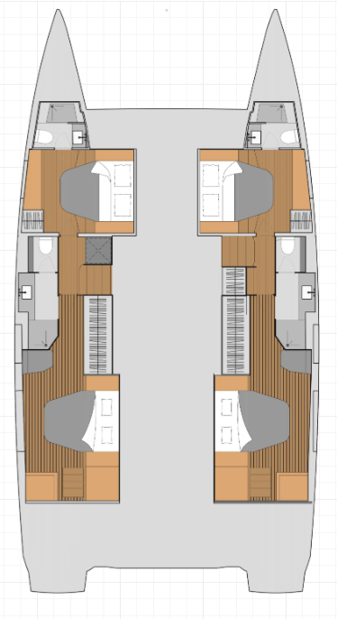 Fountaine Pajot Aura 51 charter bareboat or skippered in  Road Town
