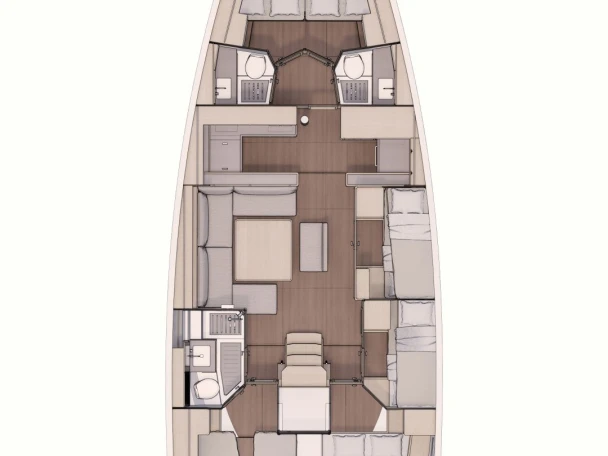 Hire a Dufour Dufour 530 Seget Donji