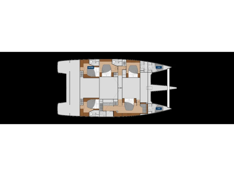 Hire Catamaran Fountaine Pajot with a boat licence