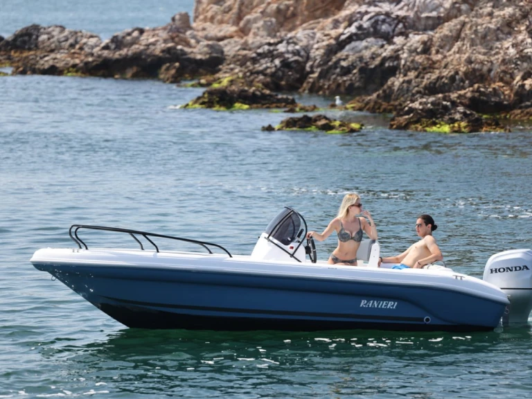 Ranieri Shark 19 charter bareboat or skippered in  Lignano Sabbiadoro