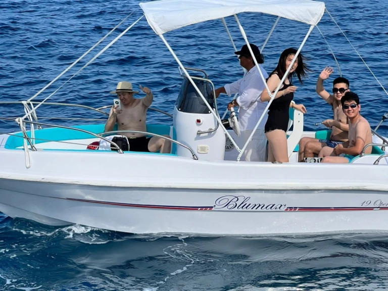 Hire Motorboat with or without skipper Rio Taormina