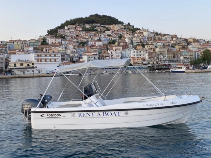 Hire Motorboat Poseidon with a boat licence