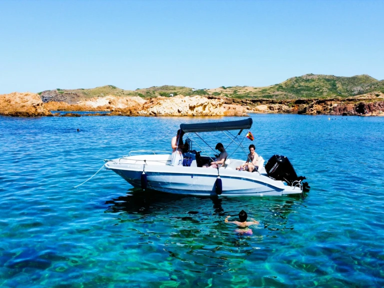 Motorboat hire in Fornells - Marine Open 620