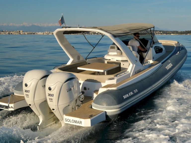 RIB hire in Juan-les-Pins - Salpa salpa 33