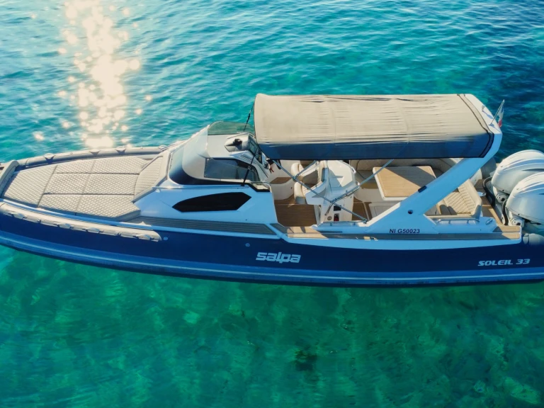Hire RIB Salpa with a boat licence
