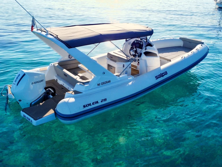 Salpa Salpa Soleil 28 charter bareboat or skippered in  Juan-les-Pins