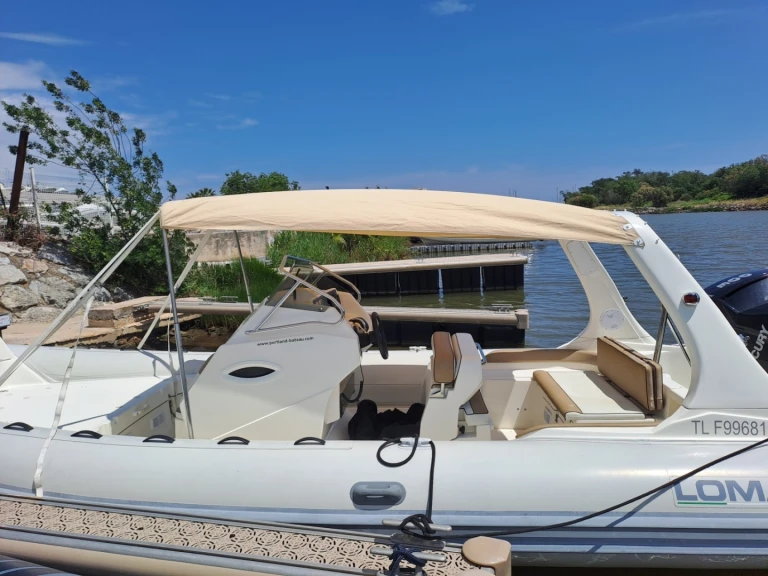 Hire RIB Lomac with a boat licence